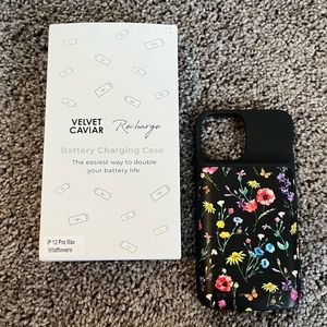 Velvet Caviar ReCharge case for iPhone 12 Pro Max